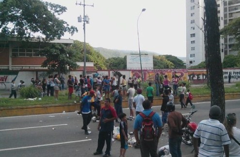 ¡Hay hambre! En El Valle protestaron por comida (Fotos)