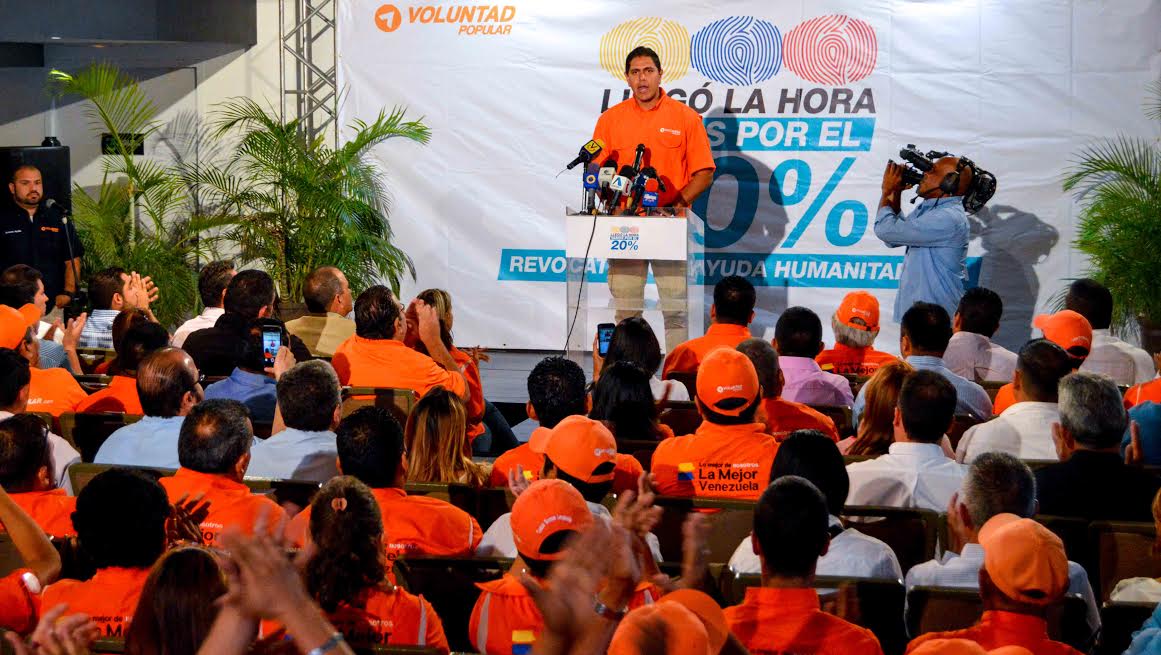 Lester Toledo: Señora Tibisay, si en ocho días no tenemos respuesta saldremos a la calle