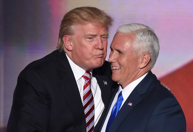 Mike Pence ofendido por comentarios de Trump hacia las mujeres