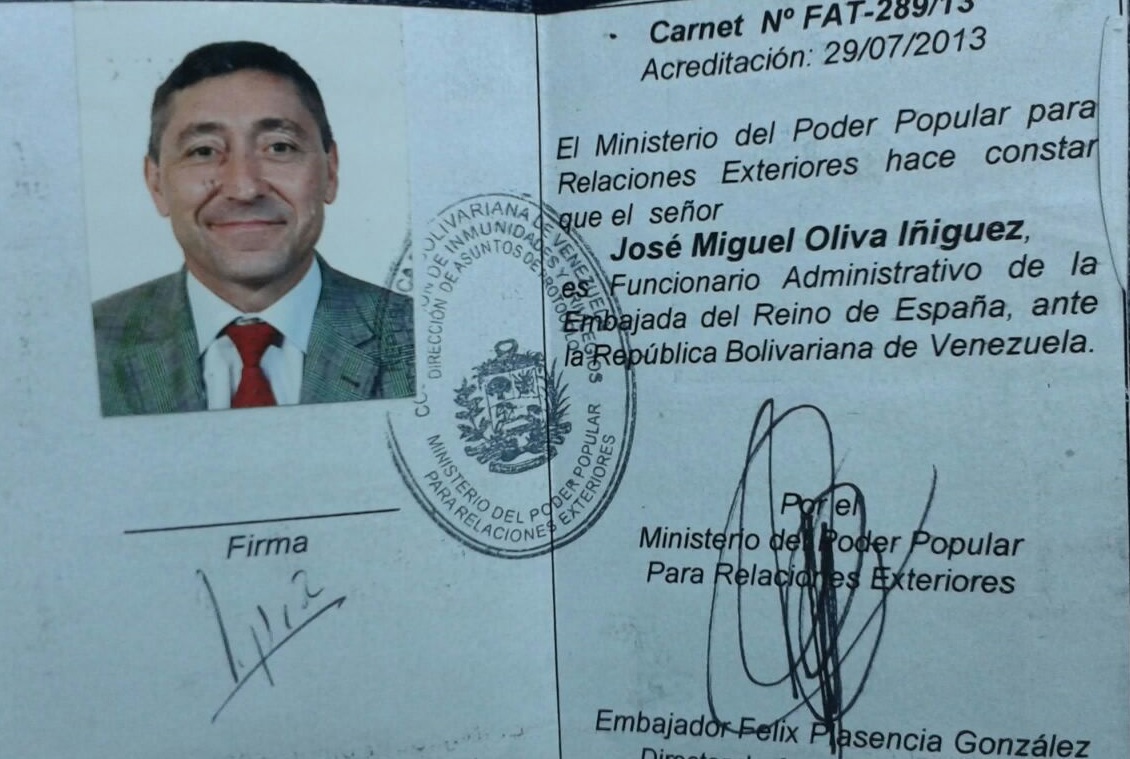 Herido de bala trabajador de la embajada de España en Caracas