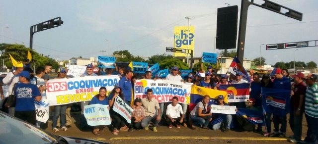 Un Nuevo Tiempo salió a la calle  con motivo de la toma de caracas el primero de septiembre