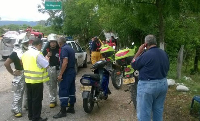 Reportan choque de dos aeronaves de instrucción en Colombia