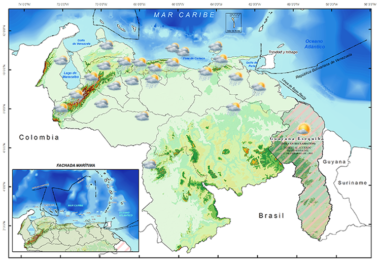 Inameh prevé lluvias de intensidad variable en el país ante paso de tormenta tropical