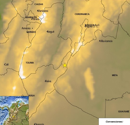 Fuerte temblor sacudió varias zonas de Colombia