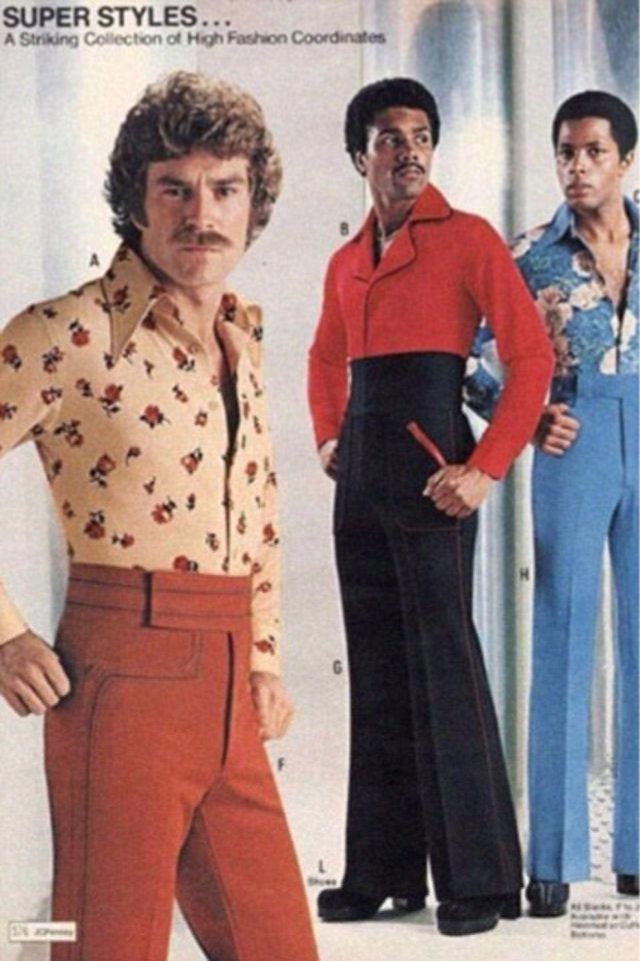 Qué hombres! La peculiar moda masculina de años 70 - LaPatilla.com