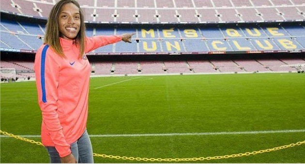 Yulimar Rojas fichó con el equipo de atletismo del Barcelona