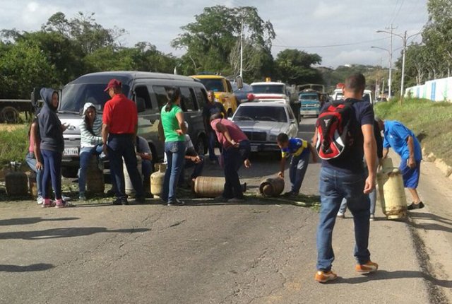 Protesta en Carorita