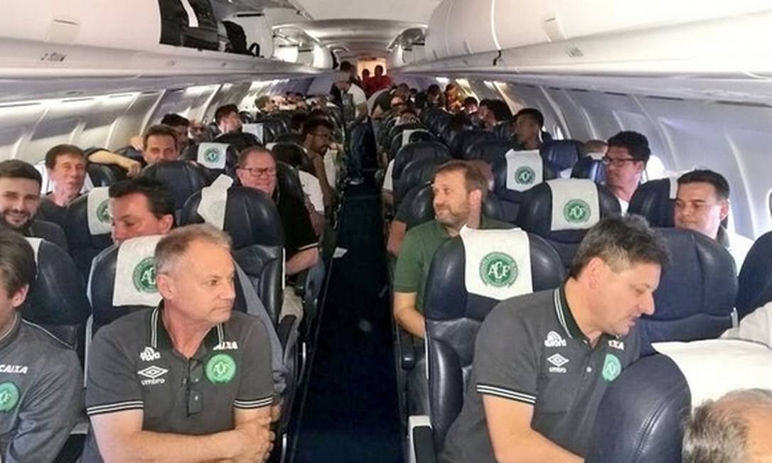 Equipo Chapecoense publicó video antes de abordar el avión