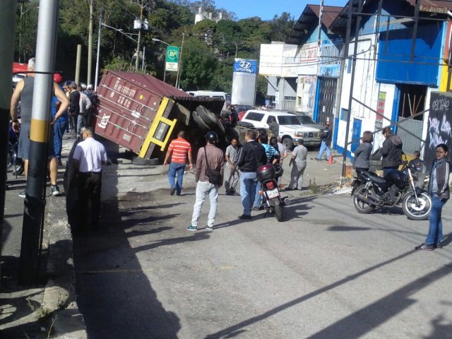 accidente camion