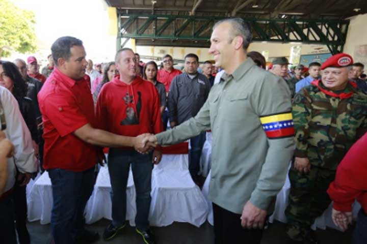 El Aissami calificó de “ángeles” a los militares golpistas del 4F