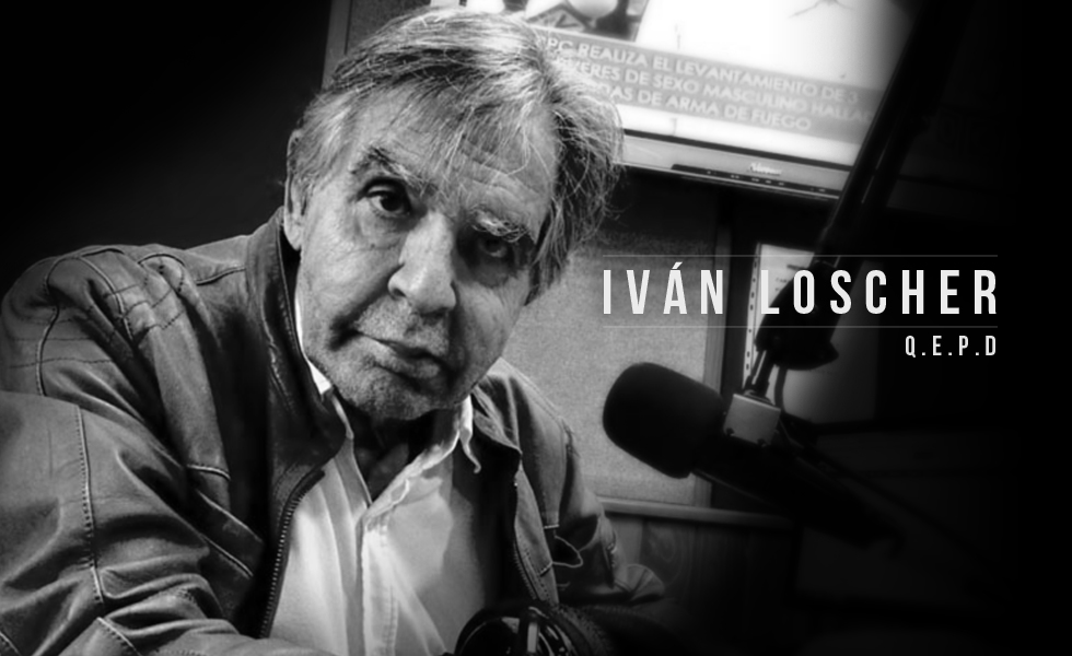 Murió el locutor Iván Loscher