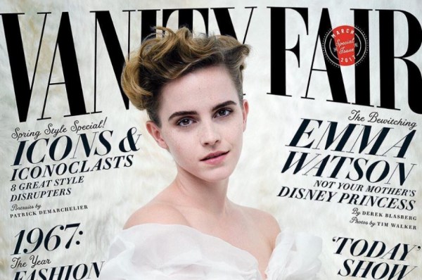 Emma Watson hizo un elegante toples
