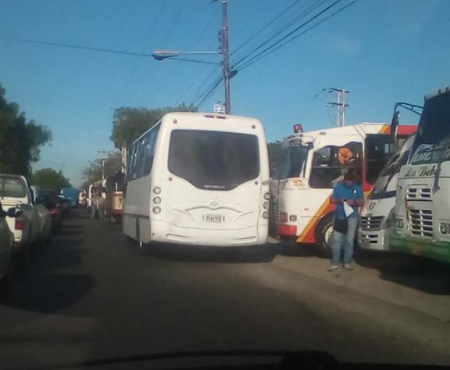 Caos en Valencia por paro de transporte