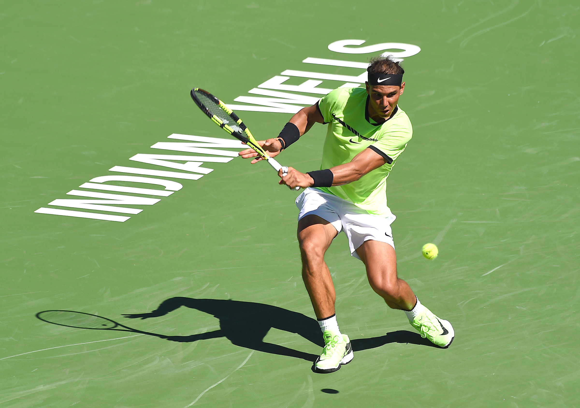 Nadal encabeza avance de los favoritos en Indian Wells