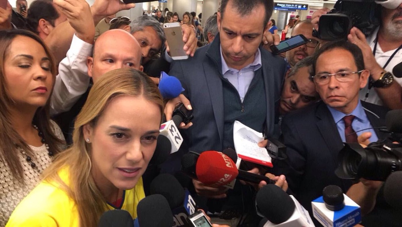 Tintori en Miami tras su expulsión de Ecuador: Correa es igualito a Maduro