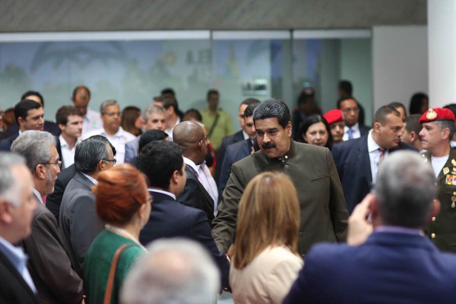 Maduro a los empresarios: Ustedes tienen una gran ventaja al tenerme como presidente (Video)