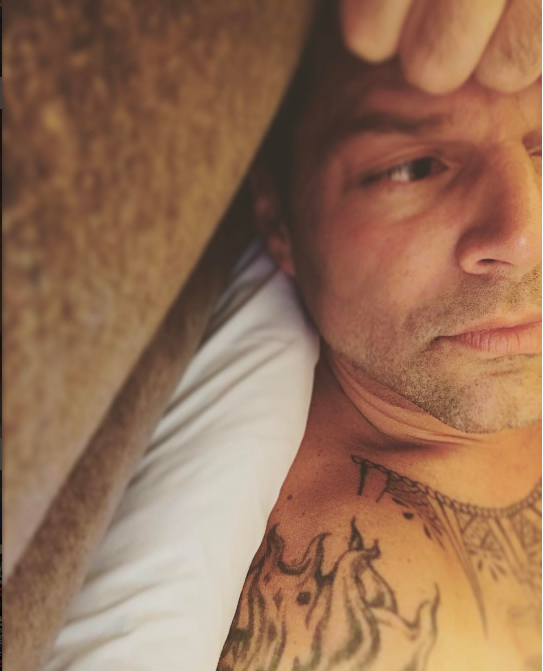 ¡Sensual! Tienes que ver la foto que compartió Ricky Martin