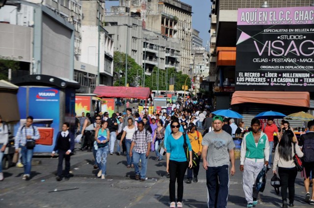 caracas caos sin metro transporte