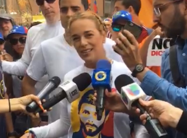 Lilian Tintori: La represión cruel e inhumana evidencia el fin de la dictadura en Venezuela