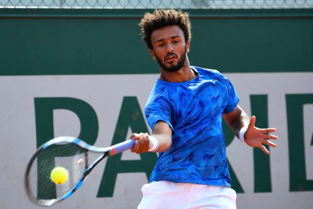 El tenista francés, Maxime Hamou (Foto: AFP)