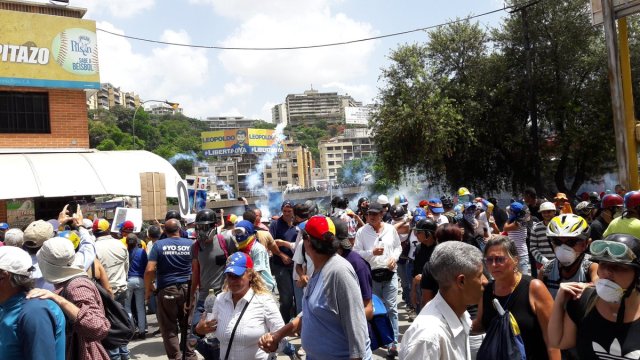 Represion en el rosal