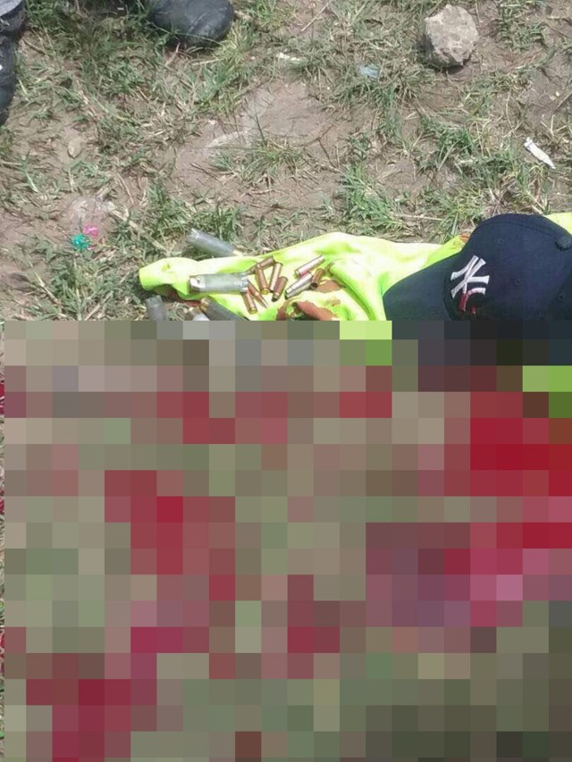 Un hombre fue asesinado este #17May en Tucapé, Táchira. Foto: Cortesía