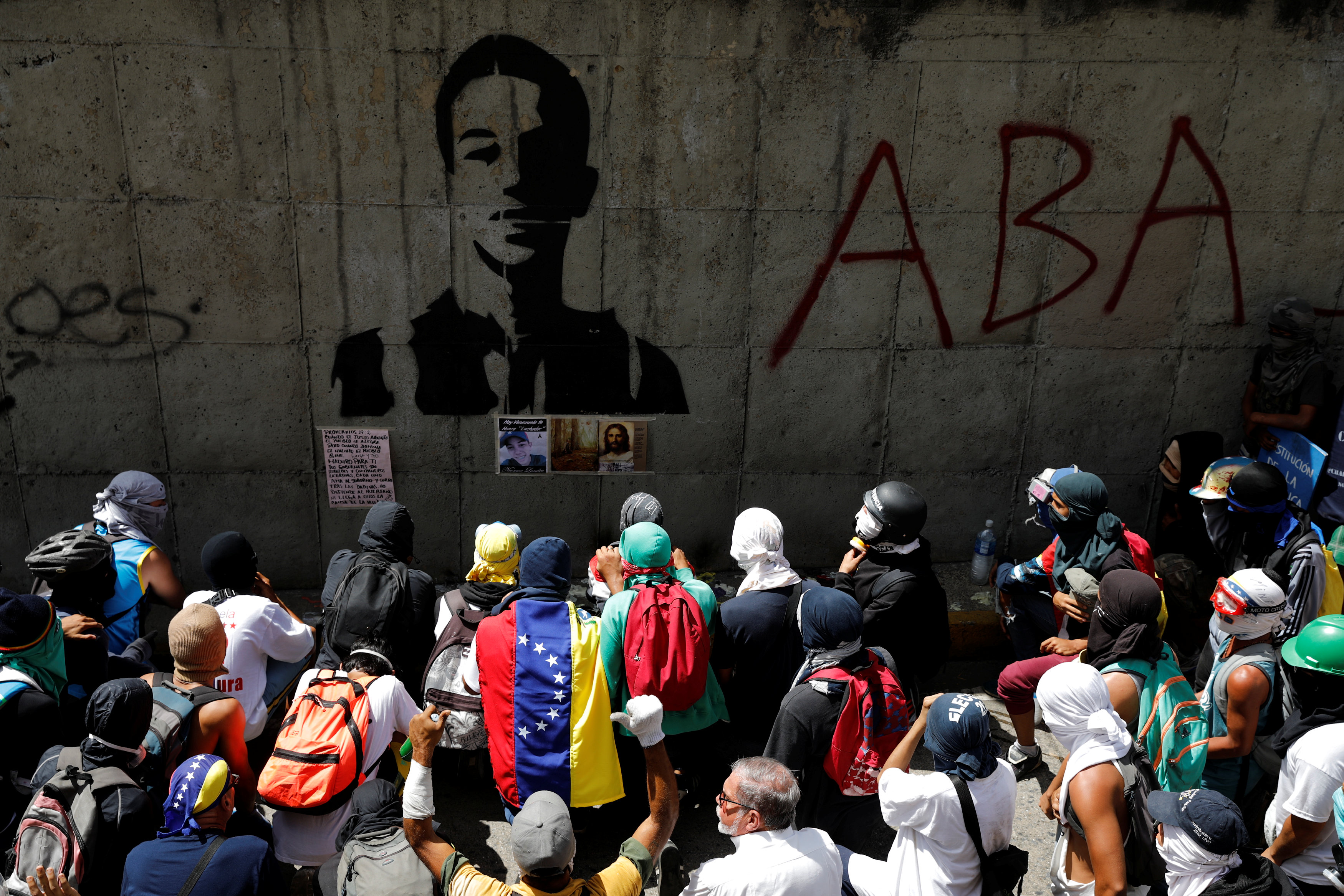 Rinden homenaje a Neomar Lander en el lugar donde murió (Video)