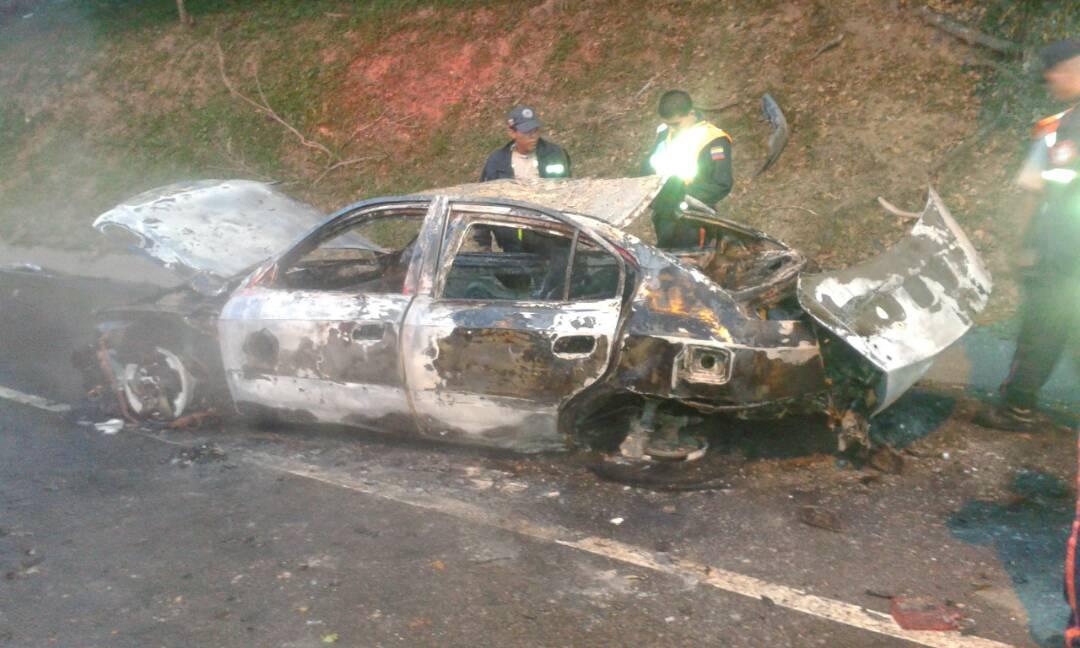 Accidente en la Cota Mil deja un muerto y un herido #3Jun