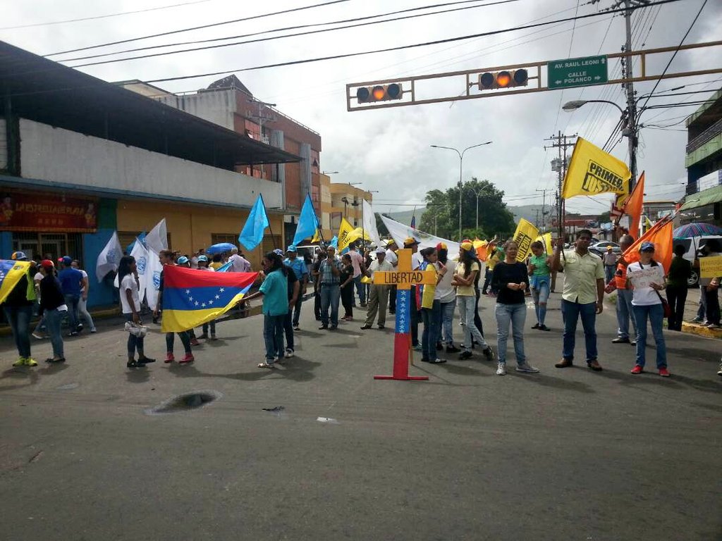 Upata se paraliza contra el fraude Constitucional #26Jun