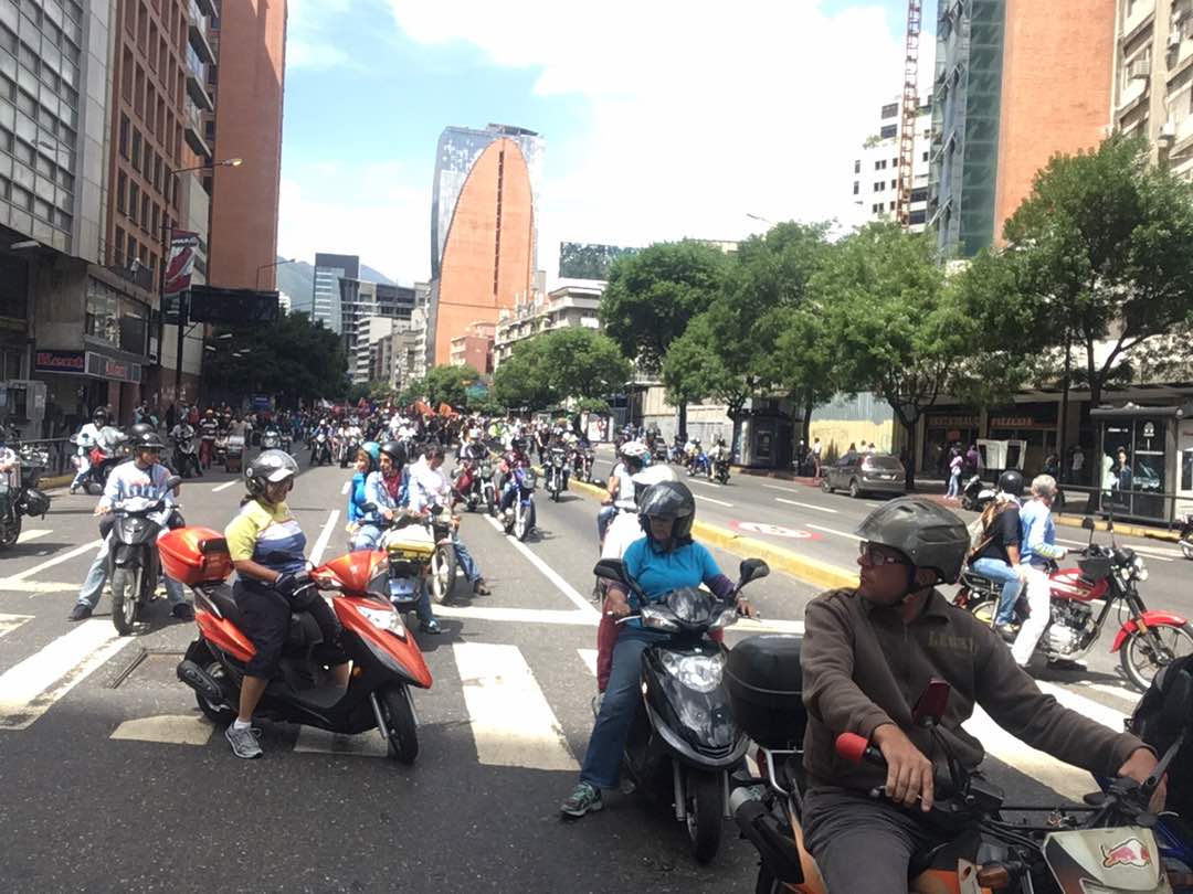 Arranca marcha desde Altamira hasta Conatel #9Jun