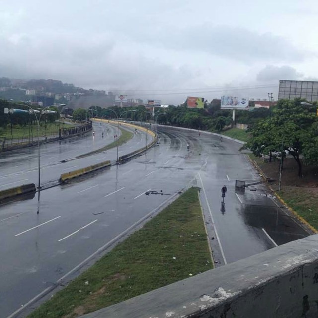 Vista Aérea De Una Caracas Desolada Por El Trancazo De Este 28jun Fotos