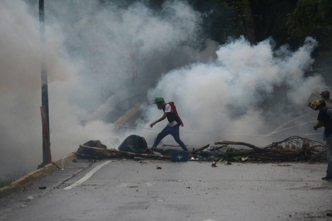 Trancazo en la Cota Mil terminó en enfrentamiento #28Jun