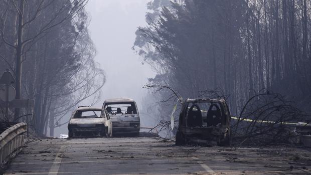 La joven que escapó milagrosamente de la muerte en el  infernal incendio de Portugal