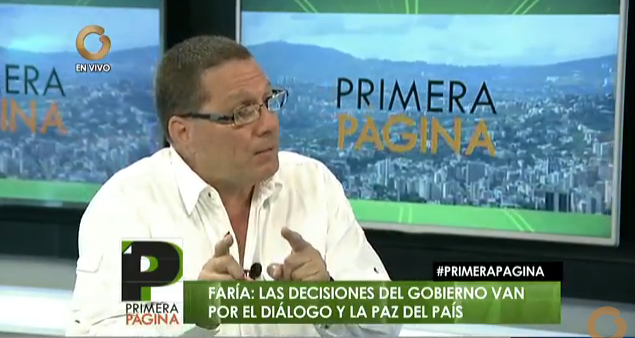 Jesús Faría: Duración de la Constituyente la determinará la propia ANC