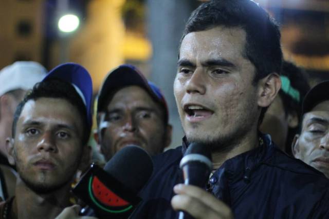 Los estudiantes libertarios tachirenses llegaron a Caracas tras 14 días de caminata. Foto: Régulo Gómez / LaPatilla.com