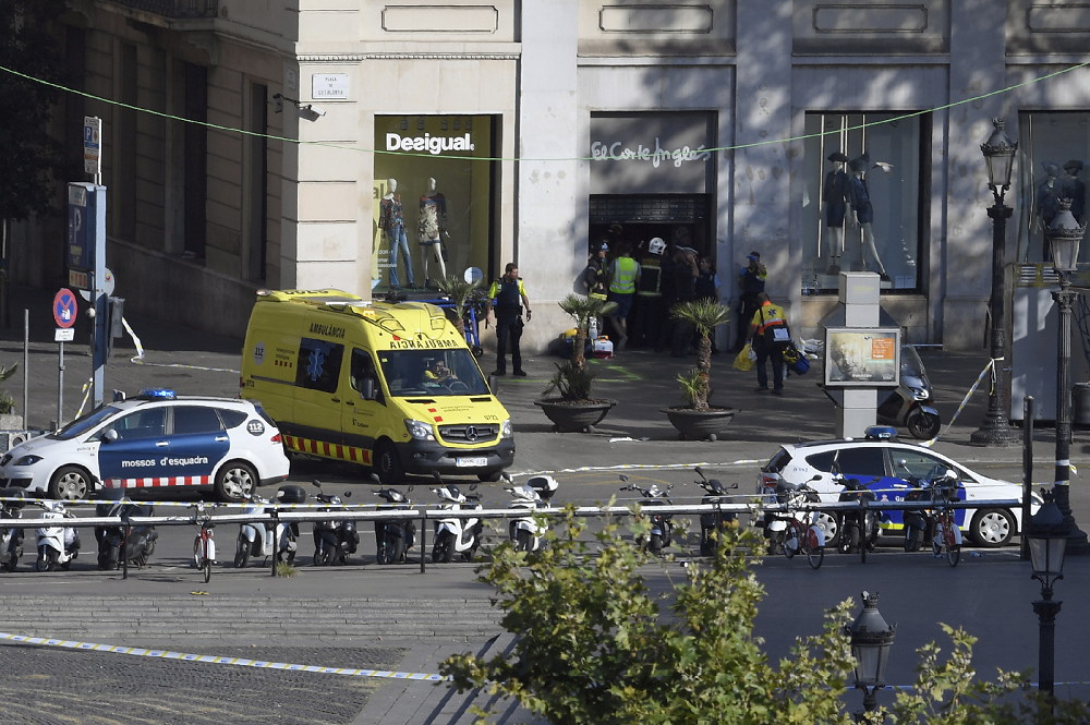 EEUU lamenta el ataque terrorista en Barcelona y ofrece ayuda a España