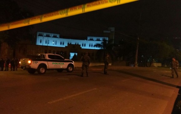 Investigan explosión contra autobús de la Policía Antidisturbios en Colombia