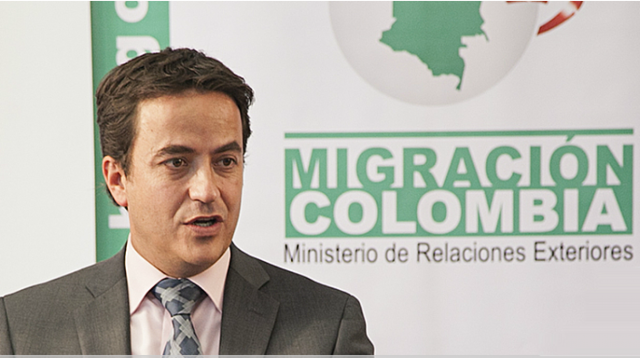 El director de Migración Colombia, Christian Krüger (Foto: zonacero.com)