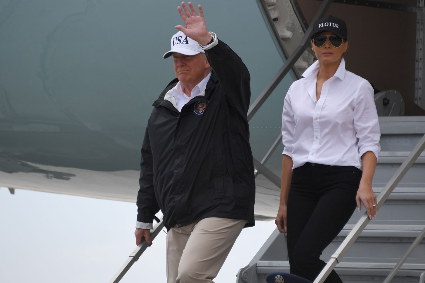 Trump llega a Texas para evaluar daños provocados por Harvey