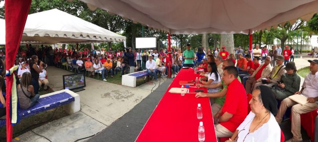 La ANC cubana sesionó desde El Calvario (Foto: @ANC_ve)