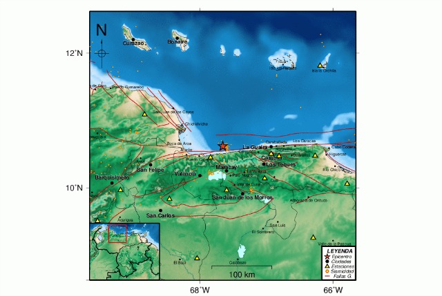 Sismo de 2.6 sacude Maracay #8Ago