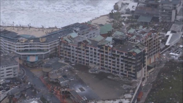 The aftermath of Hurricane Irma on Sint Maarten Dutch part of Saint Martin island in the Carribean is seen in the still grab taken from a video footage made September 6, 2017. NETHERLANDS MINISTRY OF DEFENCE via REUTERS THIS IMAGE HAS BEEN SUPPLIED BY A THIRD PARTY. MANDATORY CREDIT.NO RESALES. NO ARCHIVES