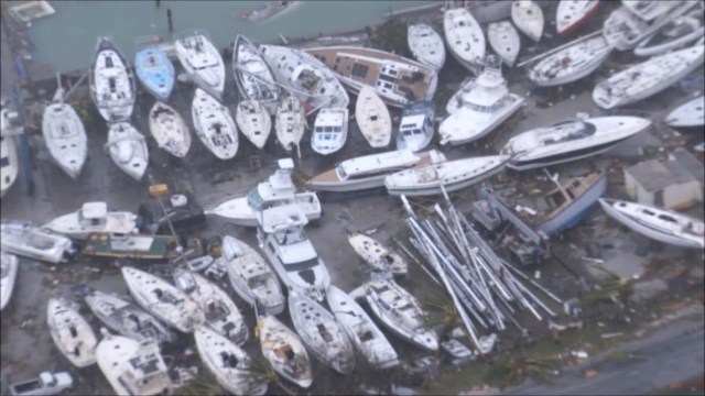 The aftermath of Hurricane Irma on Sint Maarten Dutch part of Saint Martin island in the Carribean is seen in the still grab taken from a video footage made September 6, 2017. NETHERLANDS MINISTRY OF DEFENCE via REUTERS THIS IMAGE HAS BEEN SUPPLIED BY A THIRD PARTY. MANDATORY CREDIT.NO RESALES. NO ARCHIVES