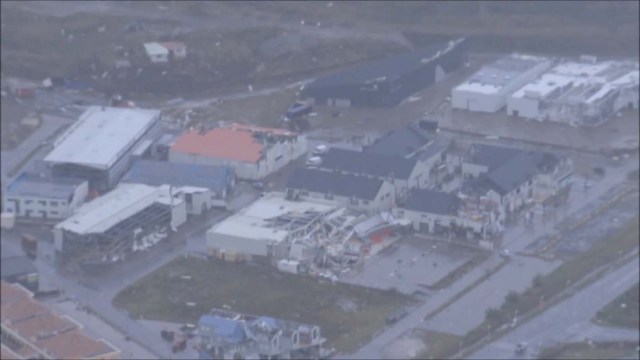 The aftermath of Hurricane Irma on Sint Maarten Dutch part of Saint Martin island in the Carribean is seen in the still grab taken from a video footage made September 6, 2017. NETHERLANDS MINISTRY OF DEFENCE via REUTERS THIS IMAGE HAS BEEN SUPPLIED BY A THIRD PARTY. MANDATORY CREDIT.NO RESALES. NO ARCHIVES