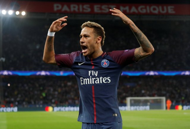 El brasileño Neymar, delantero del PSG. REUTERS/Charles Platiau