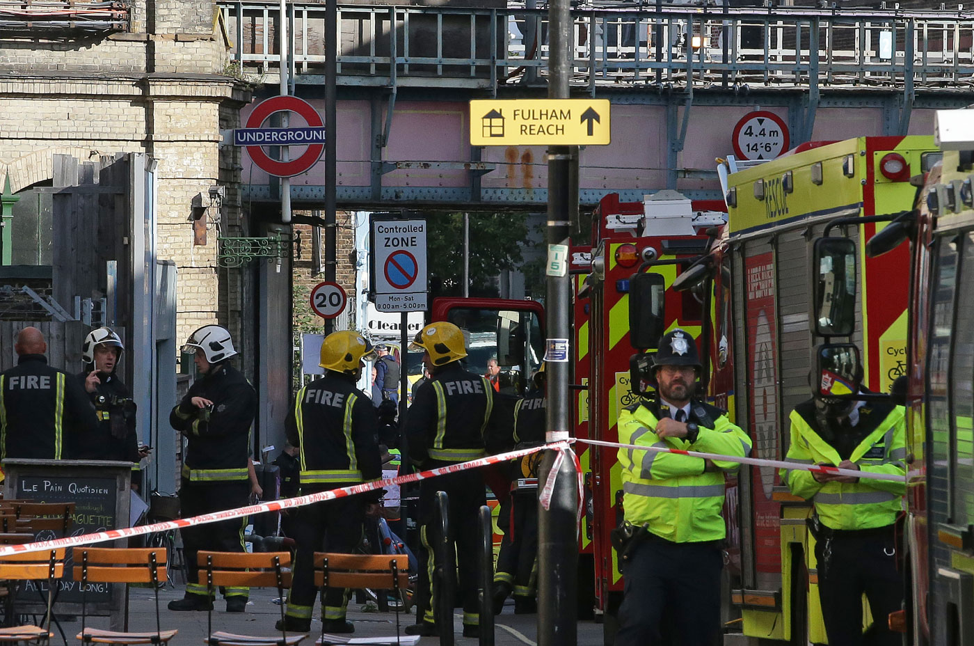 La bomba del metro de Londres era un artefacto casero, según la policía