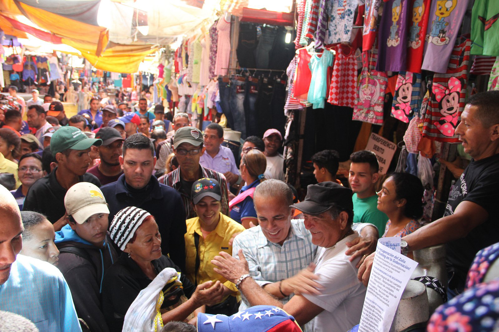 Centro de Maracaibo demostró su total respaldo a Manuel Rosales y a la candidatura de Eveling