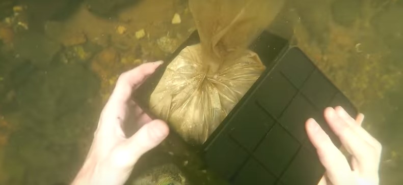 ¡Increíble! Creyó que había encontrado un tesoro en un río, pero era algo realmente espeluznante