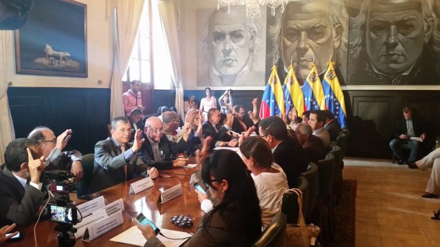 Diputados de la Comisión Delegada de la AN // Foto @AsambleaVE 