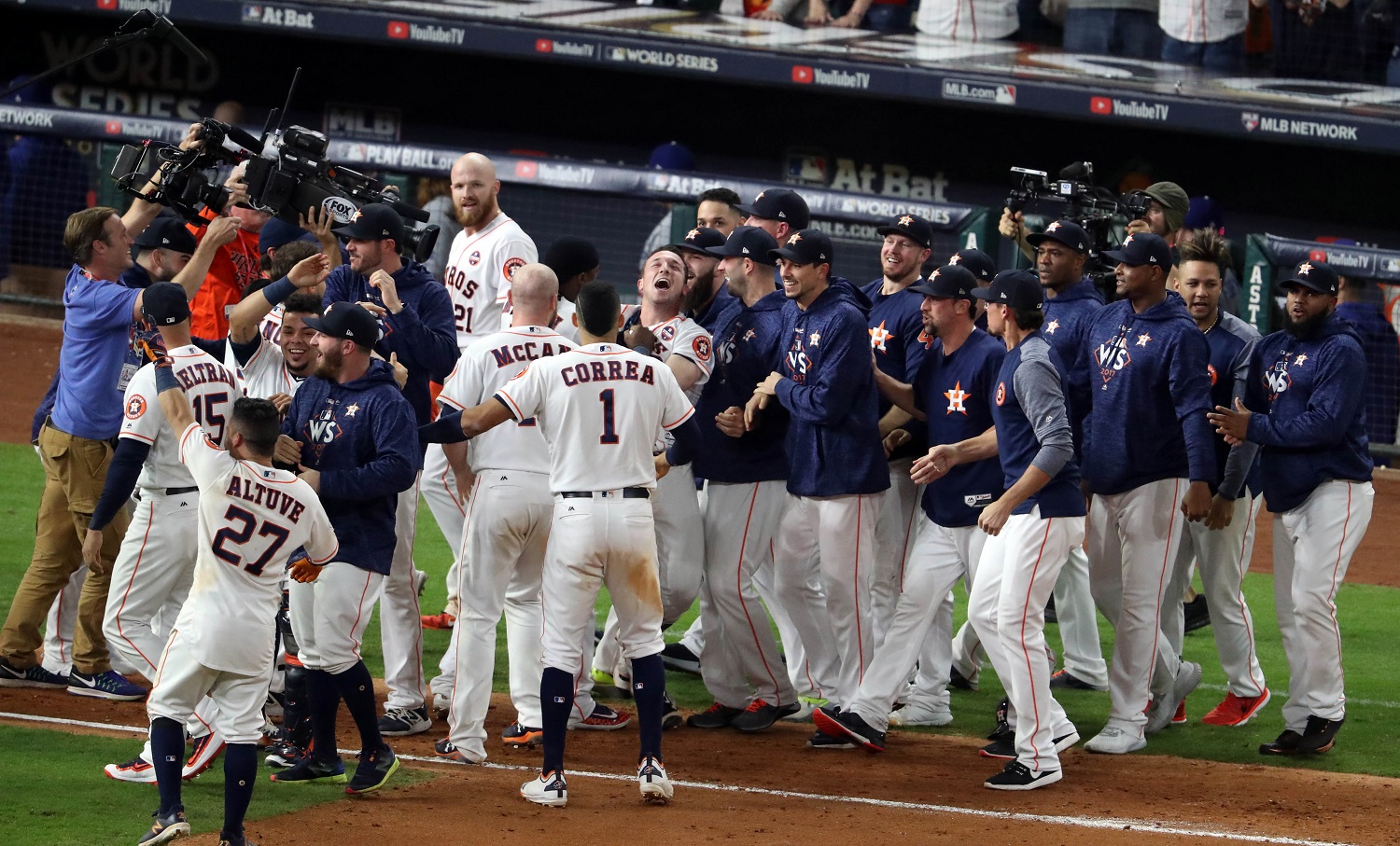 ¡Un 5to juego de infarto y un Altuve imparable! Los Astros dejaron en el terreno a Los Dodgers